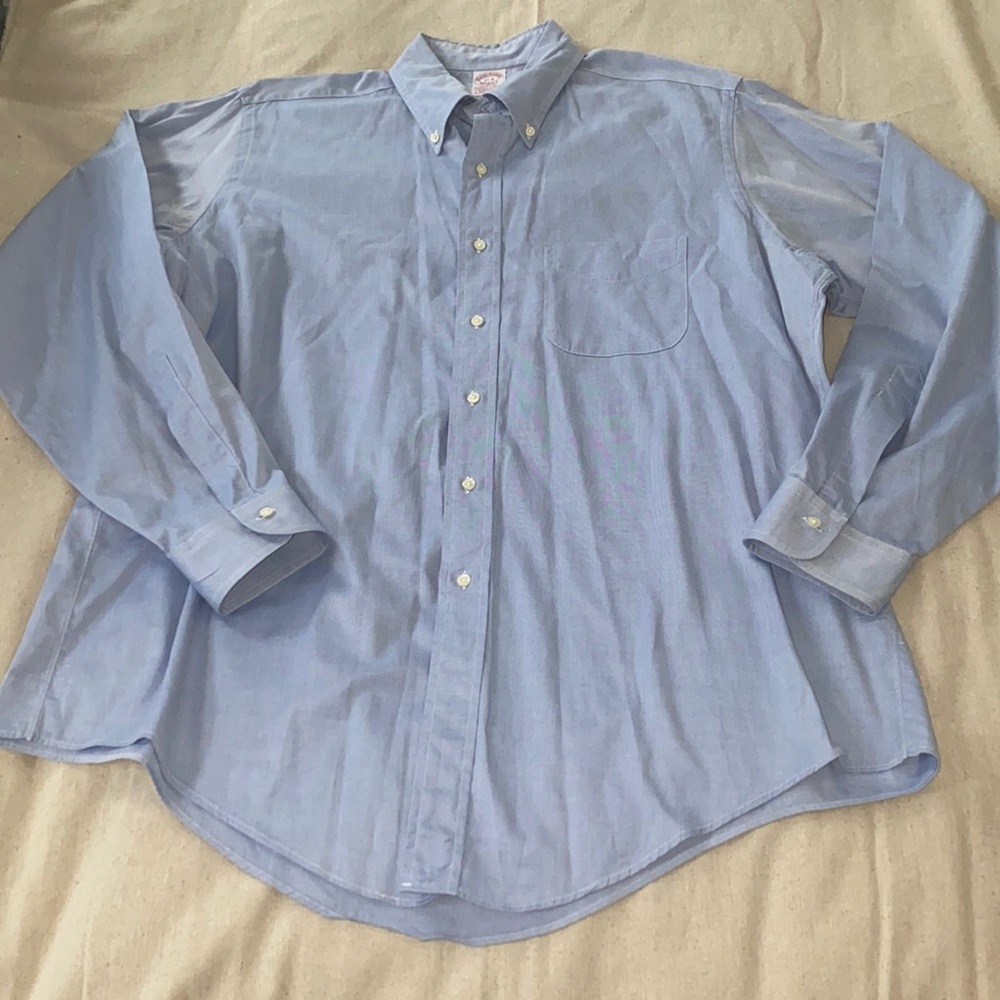 Brooks Brothers Light Blue Button Down Shirt